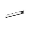 Oprawa podszafkowa V-TAC 1,5W LED czarna czujnik ruchu ładowanie USB 30cm VT-8141 4000K 110lm